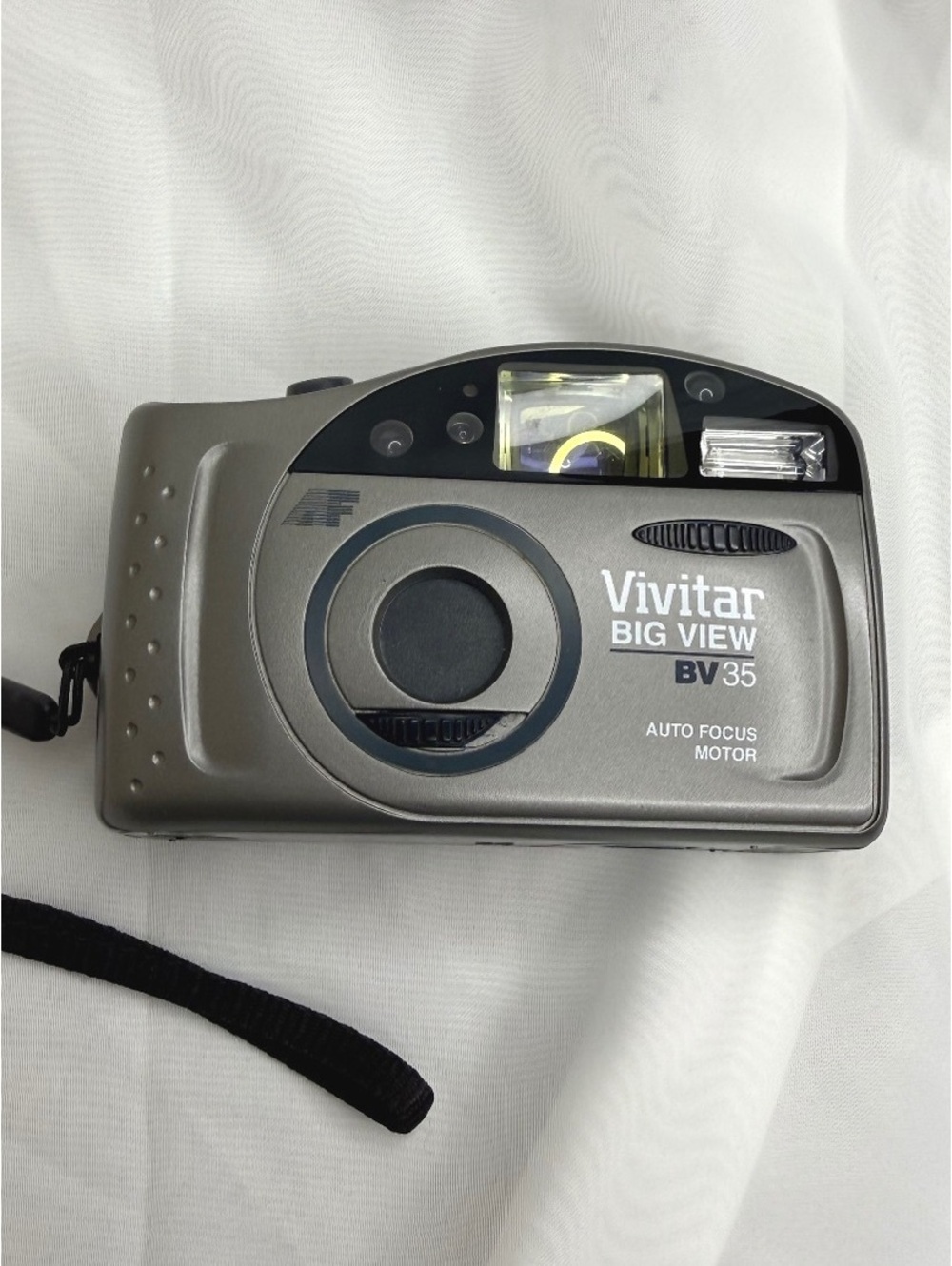 1990’s Vintage Vivitar BV35 35mm Film Camera Vintage Big View - Tested, Turns On